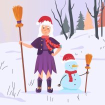 Сказки Бабы Яги - Сказка про Новый год Бабы Яги