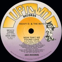 Heavy D & The Boyz, Aaron Hall - Now That We Found Love (7" Radio)